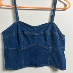 Denim Blue Women's Top
